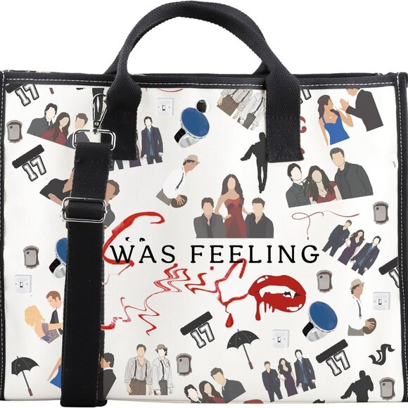 Horror Movie Gift Tote Bag Canvas Large Crossbody Purse for DandS Fans - Picture 1 of 8